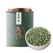 吴家世茶碧螺春2023新茶茶叶绿茶特级明前嫩芽花果香高山云雾茶 100克罐装