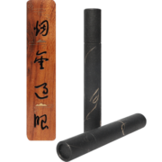 苏州博物館 烟云过眼檀木香盒礼盒 旅行香炉创意熏香线香 商务送礼生日礼物 香盒套装