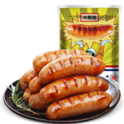 大希地 火山石烤肠 原味肉肠1016g/20根 台式热狗 冷冻香肠火锅烧烤食材