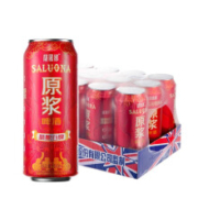 京东百亿补贴：SALUONA 薩羅娜 精酿小麦白啤酒 500ml*12听/箱