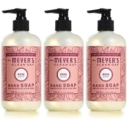 Mrs. MEYER'S CLEAN DAY Mrs. Meyer's Clean Day 洗手液 12.5 盎司瓶装 - 3 件装