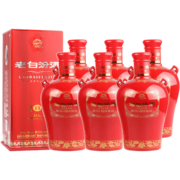 汾酒 老白汾封坛15 清香型白酒 42度 475ml*6瓶 整箱装