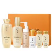 京东百亿补贴：Sulwhasoo 雪花秀 贵妇水乳套装（润颜水150ml+润颜乳125ml+洁面乳50ml+润颜水15ml+润颜乳15ml+精华8ml）