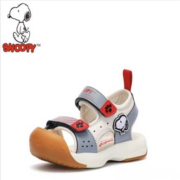 PLUS会员：SNOOPY 史努比 儿童包头防踢凉鞋