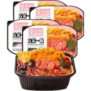 【莫小仙】网红麻辣6菜1肠自热小火锅1000g/4盒方便即食自煮速食