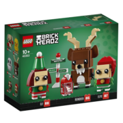 乐高（LEGO）40353 圣诞节驯鹿与圣诞精灵 积木玩具方头仔系列