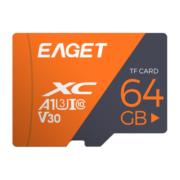 忆捷（EAGET）64GB TF（MicroSD）存储卡 U3 V30升级版 高速耐用视频监控摄像行车记录仪专用内存卡