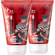 gf 高夫 男士竹炭净源控油泡沫洁面乳 100g*2