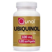 心血管保健，Qunol 酋诺 还原型辅酶软胶囊100mg*120粒
