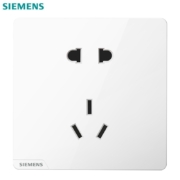 需购券、PLUS会员：SIEMENS 西门子 皓彩系列 正五孔插座 *18件