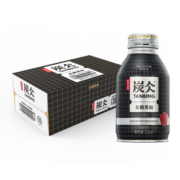 农夫山泉 炭仌咖啡 无糖黑咖 即饮咖啡铝罐270ml*15瓶 纸箱装