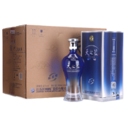 京东百亿补贴：YANGHE 洋河 天之蓝 蓝色经典 52%vol 浓香型白酒 520ml*6瓶 整箱装