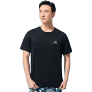 伯希和（Pelliot）伯希和短袖T恤男女户外快干打底衫透气圆领半袖速干衣 【男】极地白 L