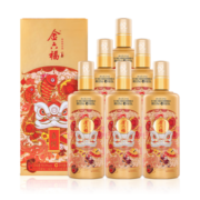金六福 喜悦 浓清兼香型白酒  50.8度500ml*6 整箱装【婚宴用酒】