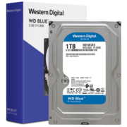 西部数据 台式机机械硬盘 WD Blue 西数蓝盘 1TB 7200转 64MB SATA CMR (WD10EZEX)