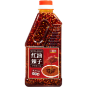 油泼辣子香辣特辣红油辣椒油412g家用商用辣椒酱凉皮凉拌菜调味料