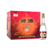 汾酒 53度 黄盖玻瓶汾酒475ml*12 （整箱装）清香型白酒