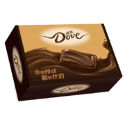 德芙（Dove）巧克力丝滑牛奶碗装零食糖果送女友年货新年婚庆喜糖伴手礼 心动伴手礼【德芙牛奶*36块】