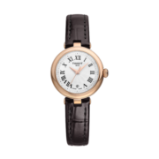 天梭(TISSOT)小美人系列皮带石英女表T126.010.36.013.00