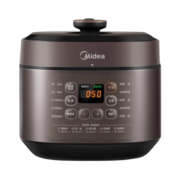 美的（Midea） 电压力锅高压锅 家用智能 电高压锅锅电饭煲5L双胆高压锅高压煮汤锅 巧鲜阀排气丨MY-50M5-206（4-10人）