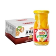 88VIP：欢乐家 水果罐头 混合装 256g*12罐