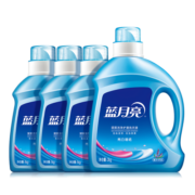 蓝月亮亮白洗衣液套装 薰衣草香 2kg瓶*1+1kg*3瓶 洁净去污 易漂洗