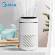 美的（Midea）空气净化器 家用 办公室防尘除菌除烟味小型空气循环净化器 KJ350G-A1