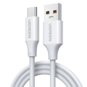 绿联type-c数据线6a5a适用华为P60荣耀小米安卓40w66w100w手机tpc耳机转usb短tapyc超级typc快充tpyec充电线
