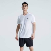 361° 男士宽松速干短袖短裤运动套装