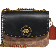 蔻驰（COACH）奢侈品MADISON送女友专柜款山茶花链条包斜挎包C2462品牌授权直供