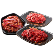PLUS会员：HANLASAN 汉拿山 全牛烤肉套餐 韩式料理烤肉 1.2kg