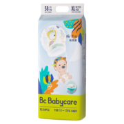 PLUS会员:babycare夏季 Air pro 超薄日用纸尿裤 加量装  XL58片 (12-17kg)