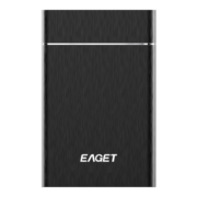 忆捷（EAGET）500G USB3.0移动硬盘G10黑色 2.5英寸全金属外接外置文件数据备份存储安全高速防震