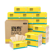 京喜特价app：BABO 斑布 超韧抽纸 竹浆纸 3层90抽*24包