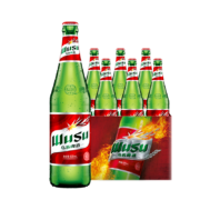 京喜app：乌苏啤酒（wusu）大红乌苏 烈性 啤酒整箱装 620ml*6瓶 整箱装