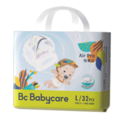 babycare Air pro超薄日用拉拉裤透气大号婴儿尿不湿成长裤L32+6片 9-14kg