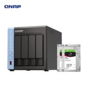 QNAP 威联通 TS-464C 4盘位NAS存储（8GB、N5105）+希捷酷狼8TB（4TB*2）