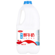 三元 0脂肪脱脂 鲜牛奶 1.8L  巴氏杀菌鲜牛奶 家庭装