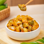 【烈儿宝贝直播间】饭扫光榨菜酱菜泡菜香菜芯400g*1瓶下饭拌面