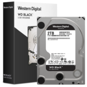 西部数据 台式机游戏硬盘 WD_BLACK 西数黑盘 2TB 7200转 64MB SATA CMR (WD2003FZEX)