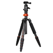 富图宝（Fotopro）X-4CE 中轴倒置五节折叠便携微单相机摄影碳纤维三脚架