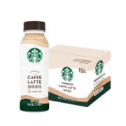 星巴克（Starbucks）星选 咖啡拿铁270ml*15瓶 即饮咖啡饮料(新老包装随机发货)
