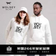 英国皇室266年品牌，Wolsey 男女同款连帽情侣卫衣 春季新款高尔夫练习衫