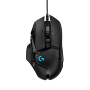 PLUS会员、需抢券：logitech 罗技 G502 HERO 主宰者 有线鼠标 16000DPI RGB
