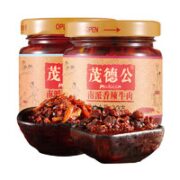 茂德公 香辣牛肉酱100g+鱼仔酱100g