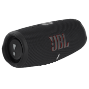 JBL CHARGE5 音乐冲击波五代 便携式蓝牙音箱+低音炮 户外防水防尘 桌面音响 增强版赛道扬声器  黑色