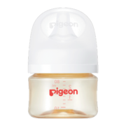 贝亲（Pigeon）自然实感第3代 婴儿宽口径PPSU奶瓶 80ml AA189 SS码 0个月以上