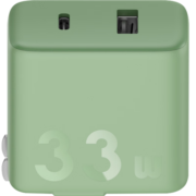 ZMI 33W双口充电器兼容PD20W/18W苹果快充头三星通用可折叠适用于iPhone14/13/12/11/iPad闪充 HA728