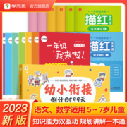 【2023新品首发】学而思幼小衔接倒计时99天 幼小衔接教材全套 识字计算能力提升幼儿园小班中班大班一年级教学同步练教学神器C