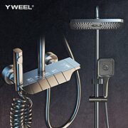 YWEEL 一卫 淋浴花洒三件套 控温花洒